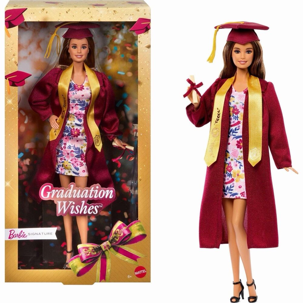 Barbie Signature Graduation Wishes Doll New in Box Gift Collectible READ